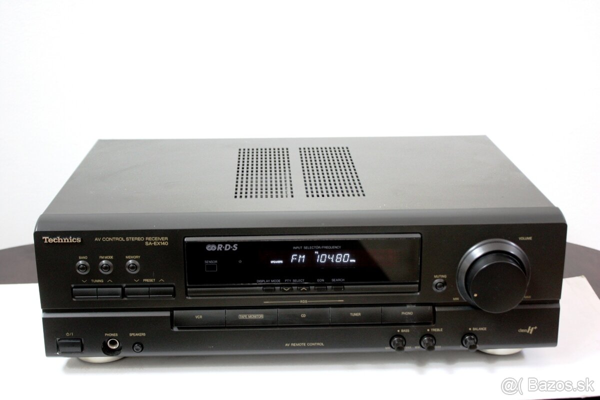 predám Technics SA-EX140 AM/FM stereo prijímač