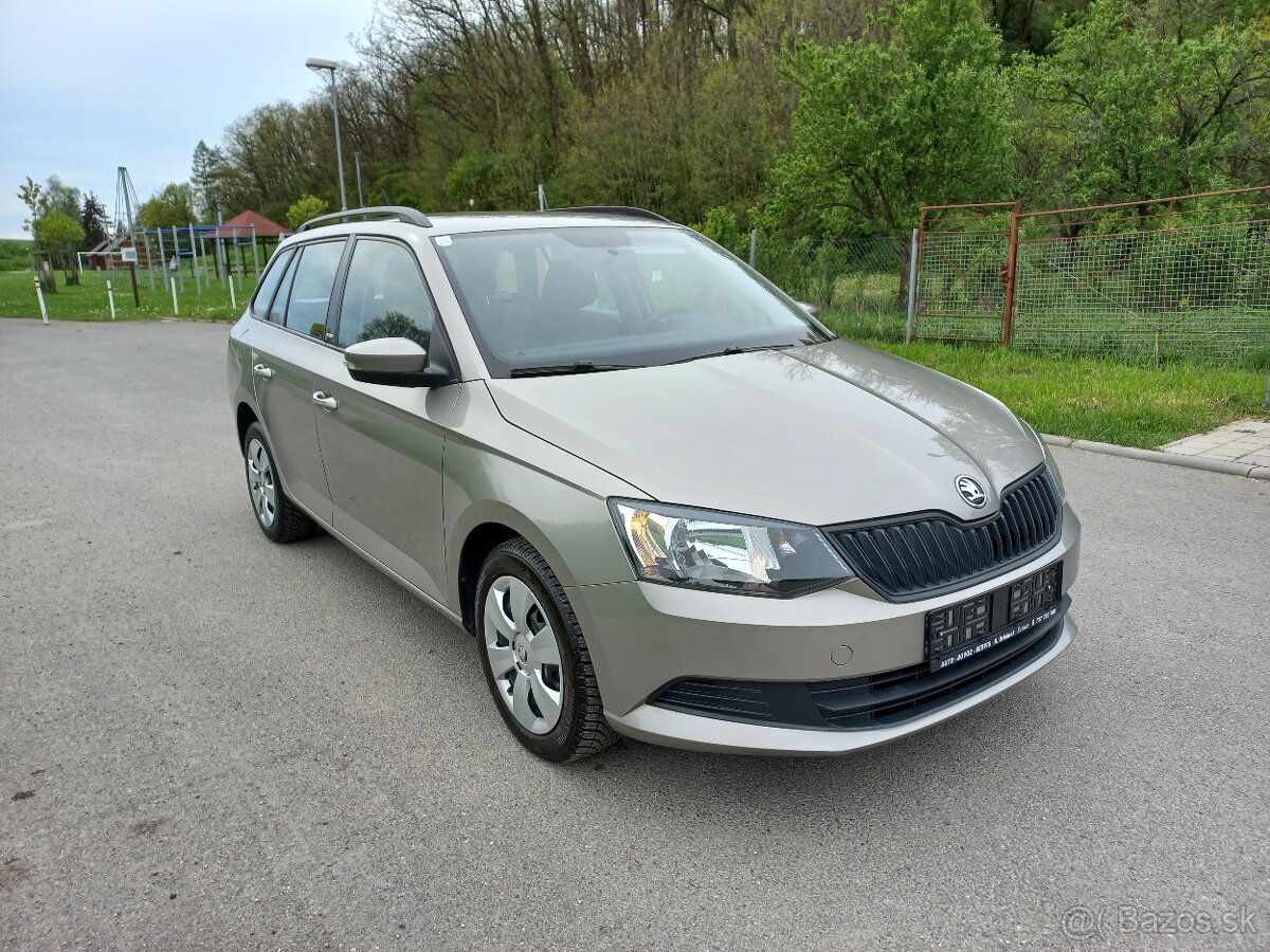 Škoda Fabia 1,0 55kw 96tkm 2016, klima..