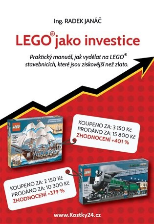 knihy Lego jako investice a Ray Dalio