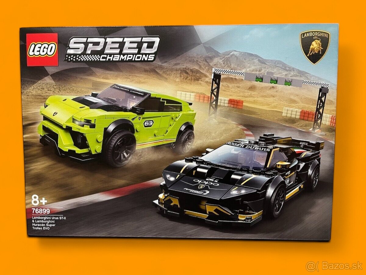 LEGO Speed Champions 76899 Lamborghini Urus ST-X & Huracán