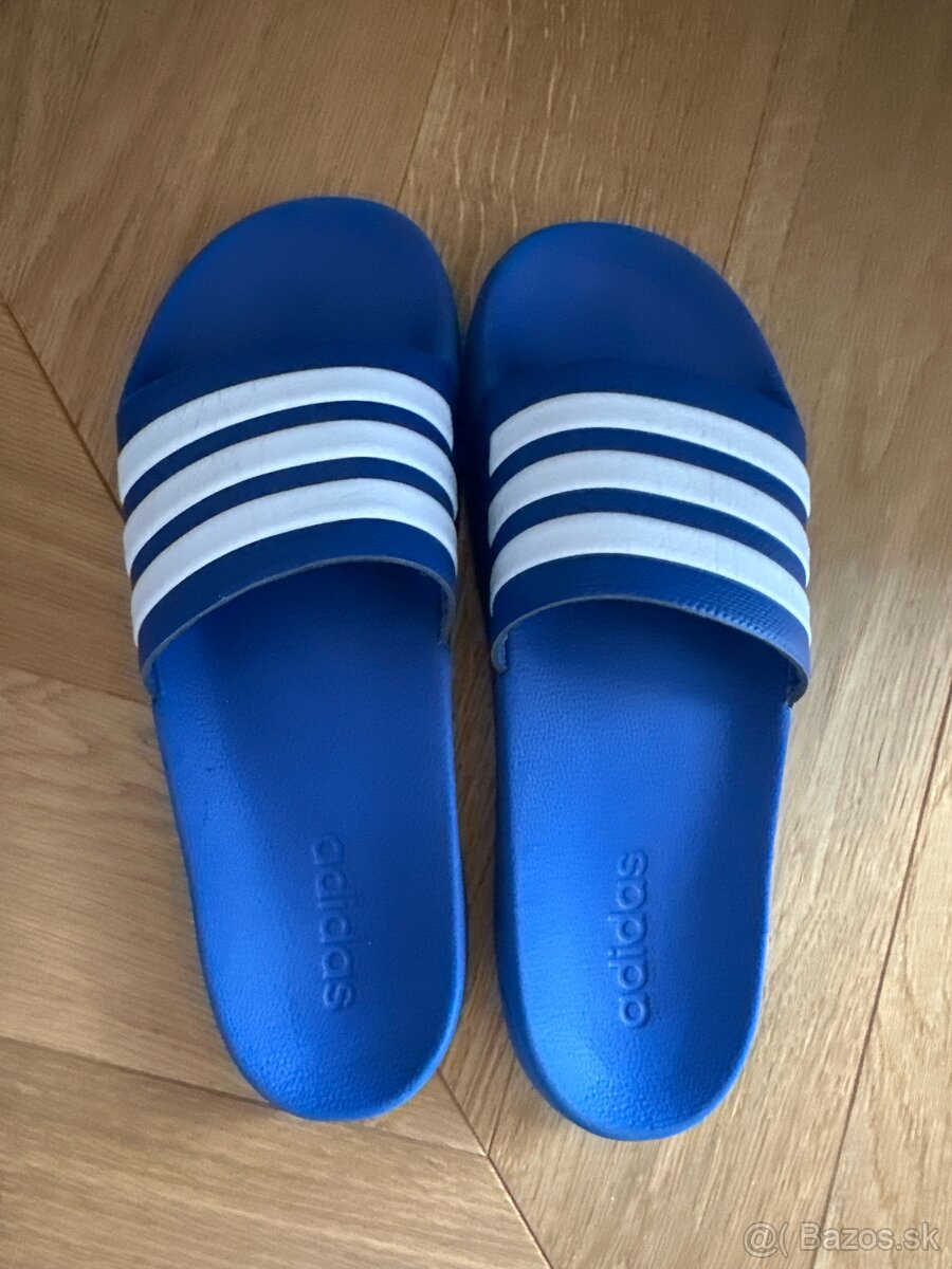 Slapky modre Adidas