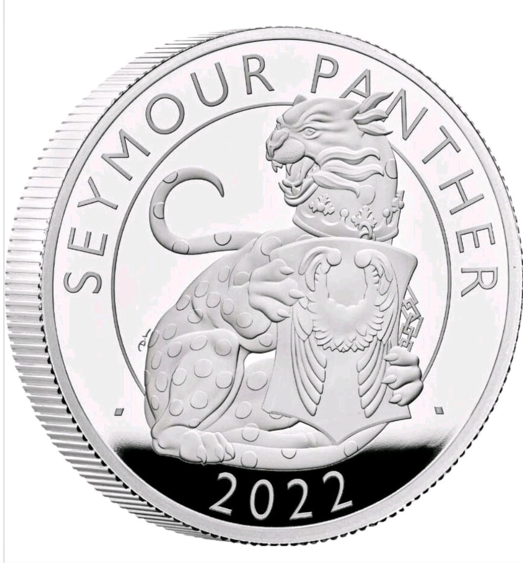 Seymour panther Royal Tudor Beasts 2 Oz 2022