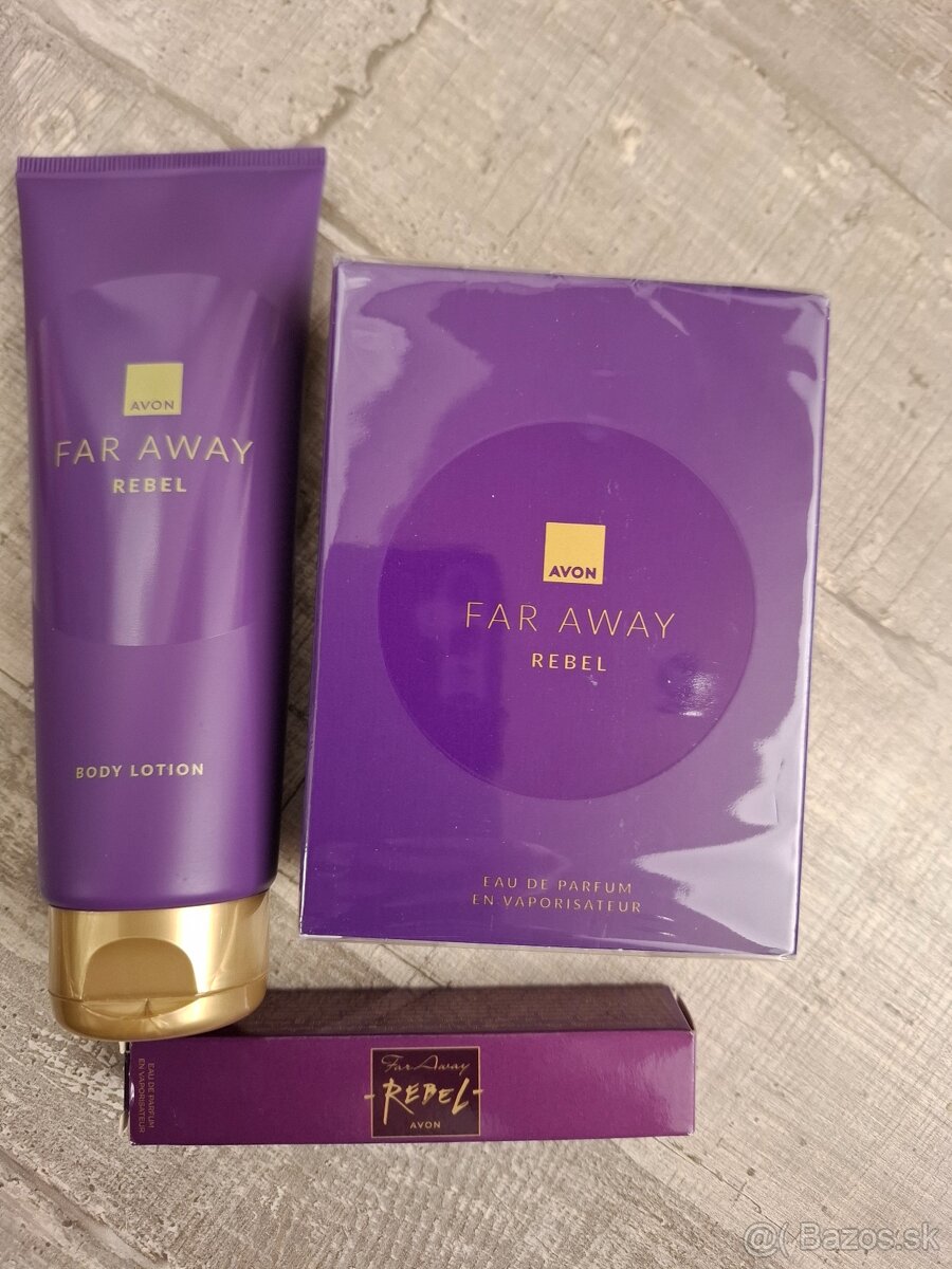 AVON SADA FAR AWAY REBEL 3 KS