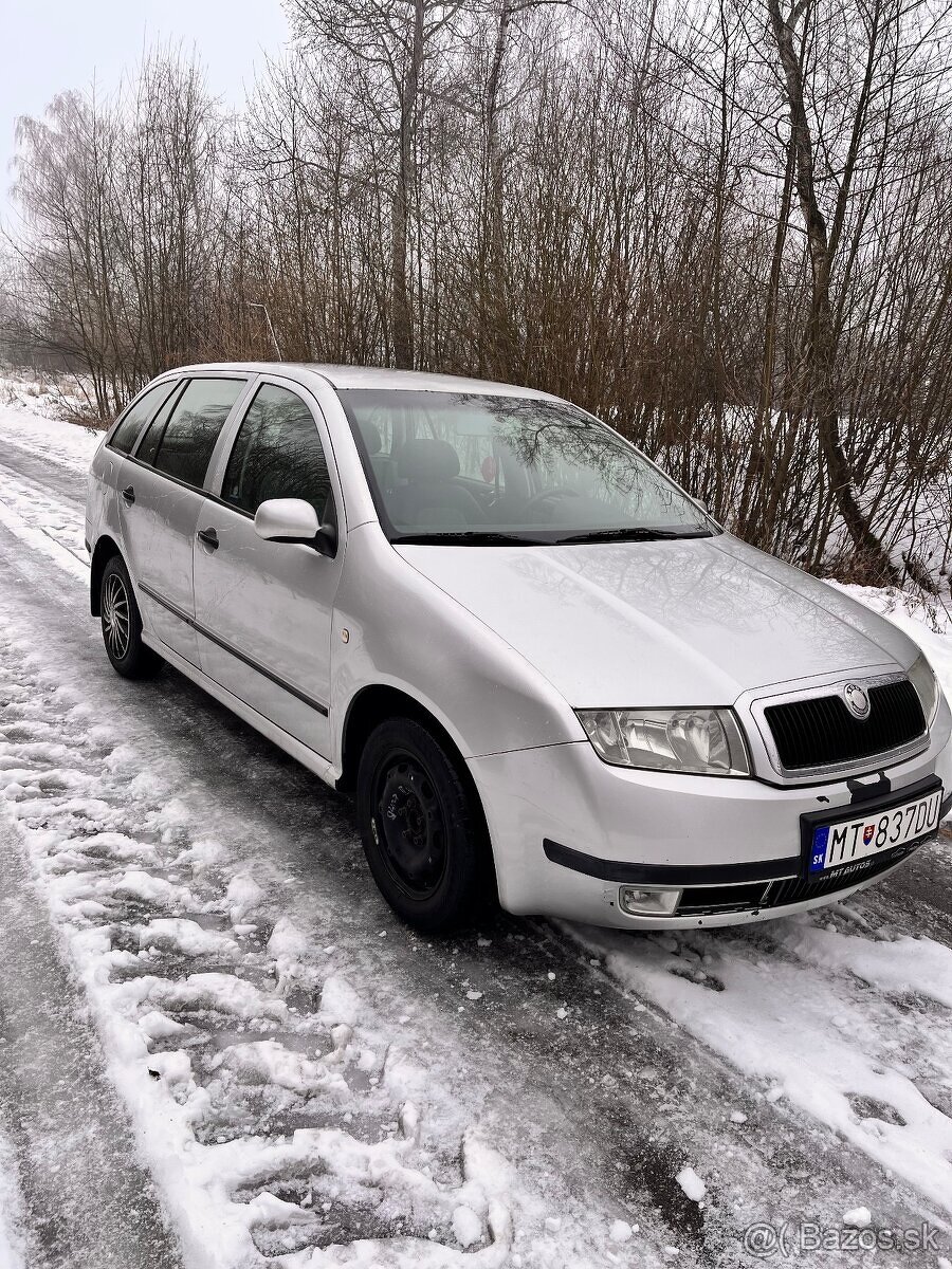 Škoda fabia 1 1,4mpi combi benzín