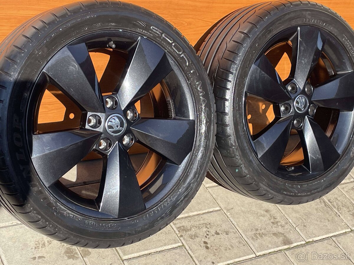 NANUQ   originá škoda alu disky 4x112 225 45 R17