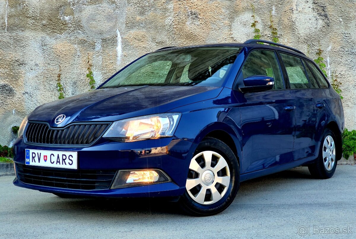 Škoda fabia 3 combi-1.4tdi 66kw-kúpené vSR-1.maj-124tis.km