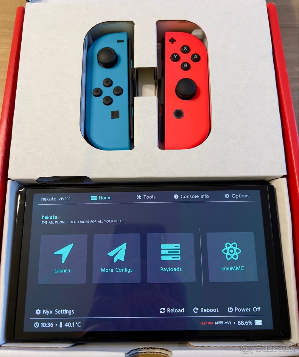 Nintendo Switch OLED CFW AMS