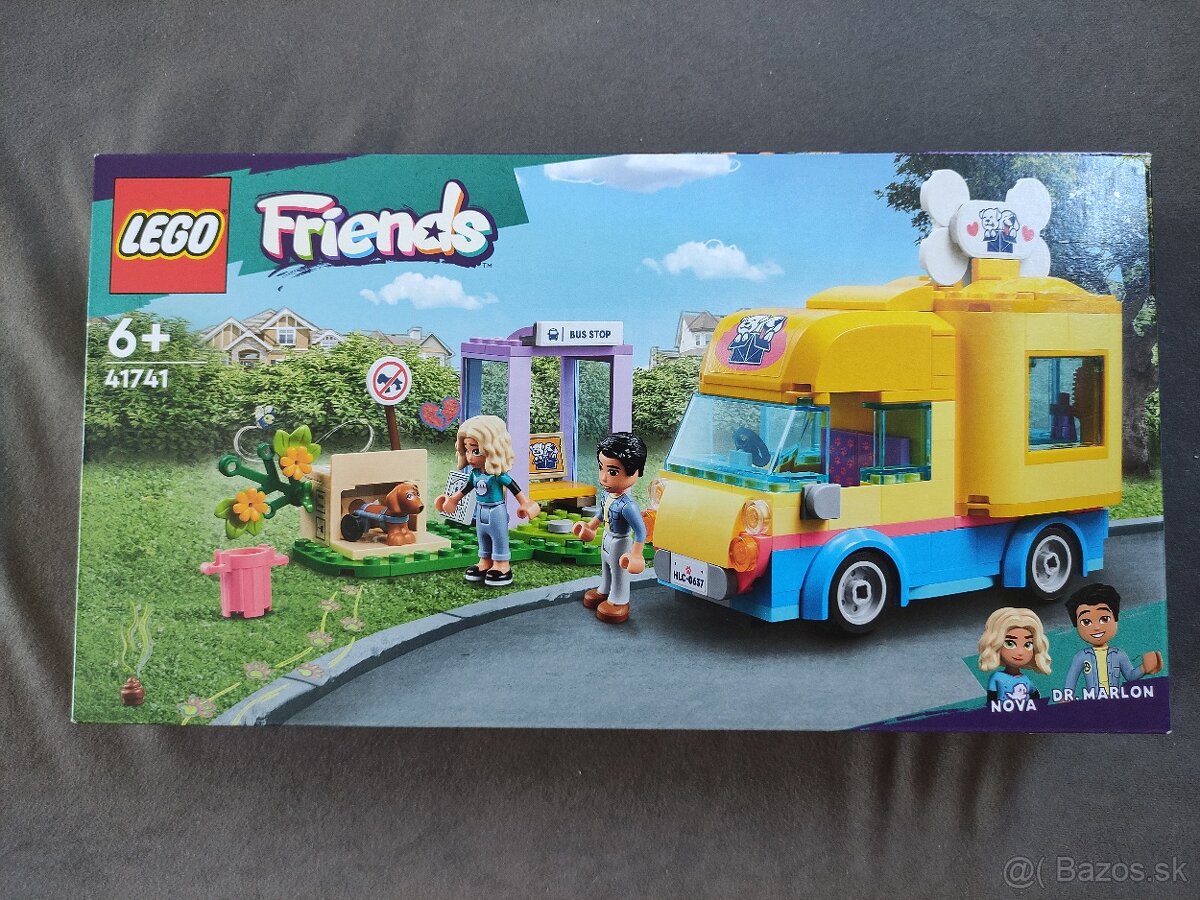 LEGO® Friends 41741 Záchranárska dodávka pre psov