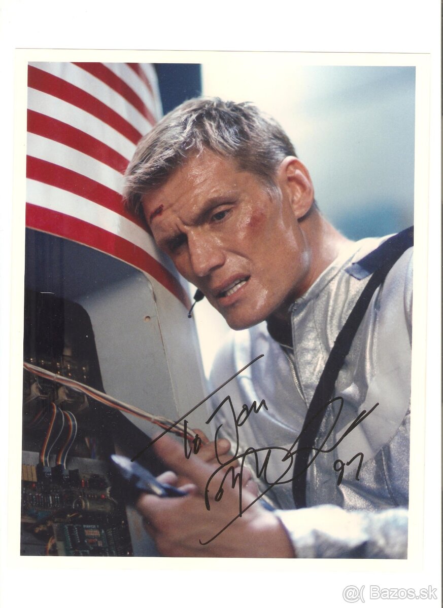 Autogram Dolph Lundgren