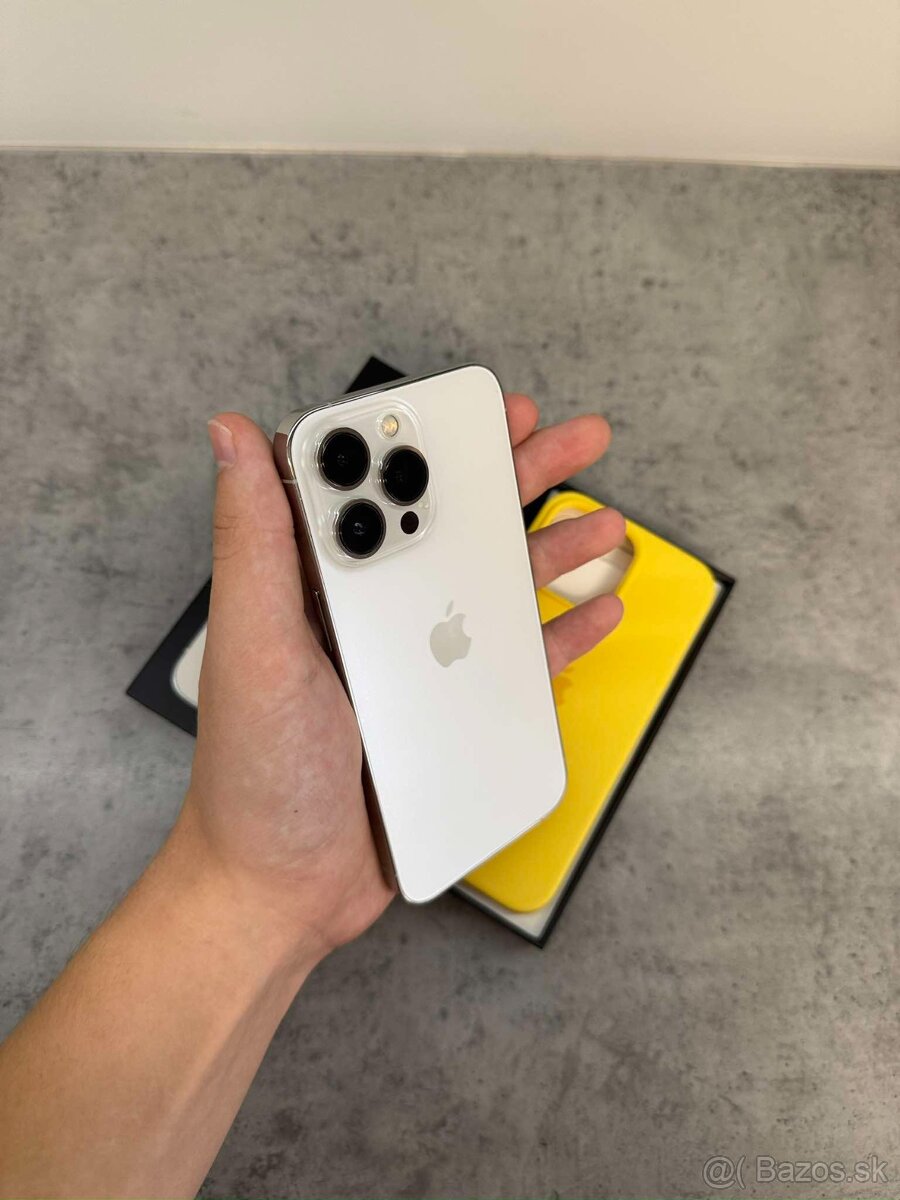 iPhone 13 Pro Silver / White