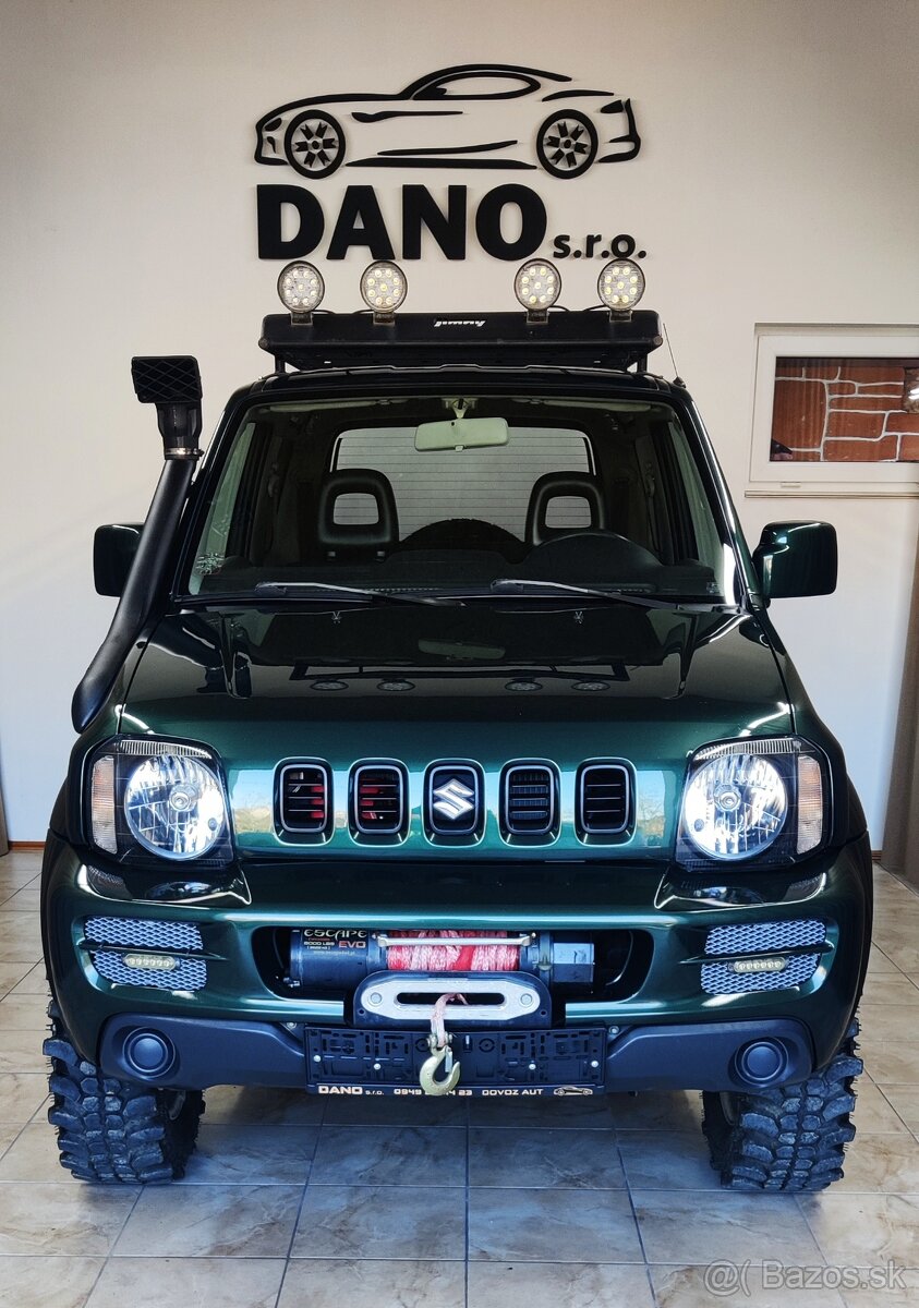 Suzuki Jimny benzín 4x4 Špeciálne upravený