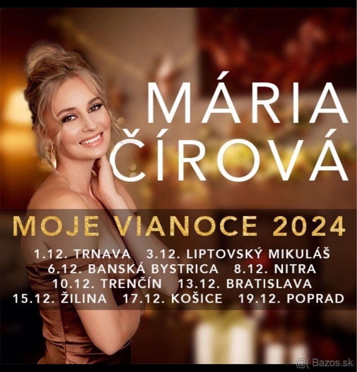 Mária Čírová-moje vianoce 2024, 17.12.2024, Košice