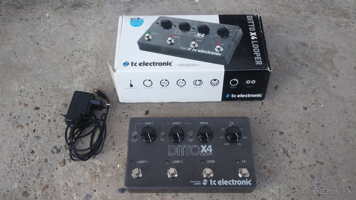 Looper Ditto X4 TC electronic