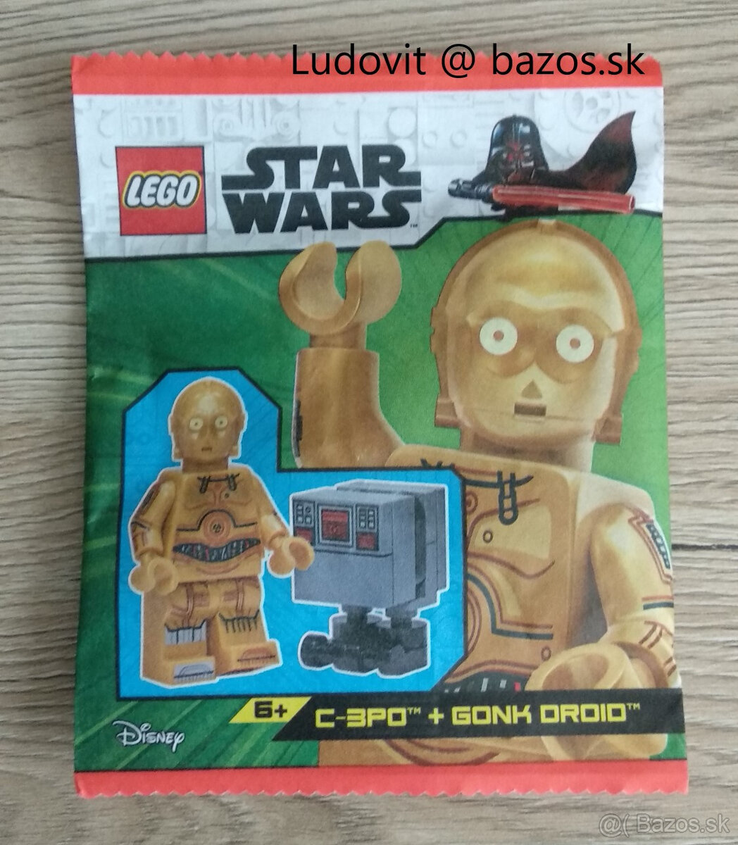 LEGO Star Wars C-3PO and Gonk Droid