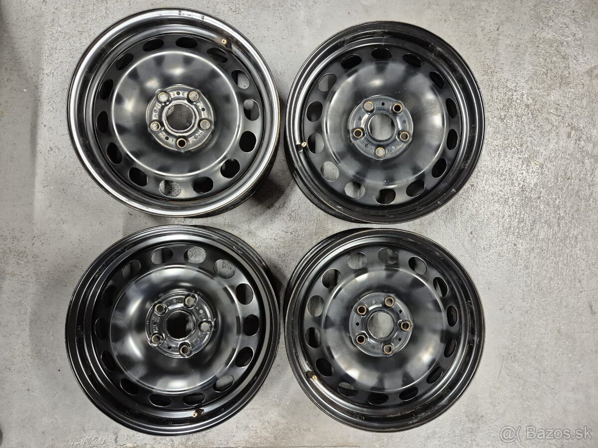 Plechové disky 5x112 r16 ET46 Seat,VW,Škoda