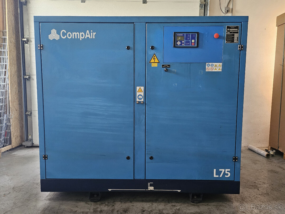 Skrutkový kompresor Compair L75, 75kW