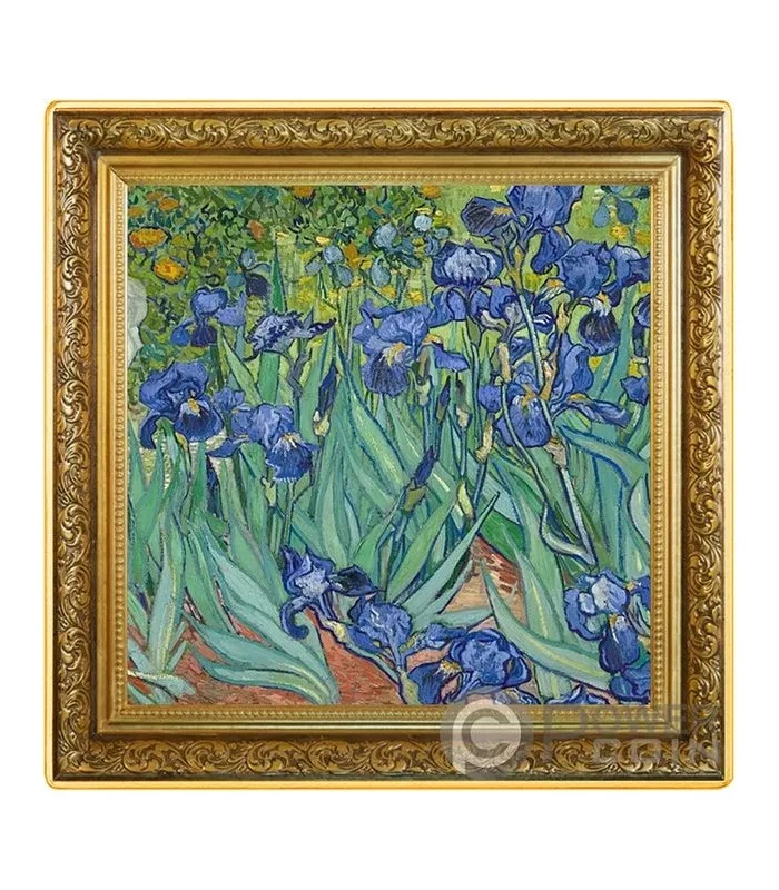 Investičné striebro - Van Gogh: Irises / Kosatce