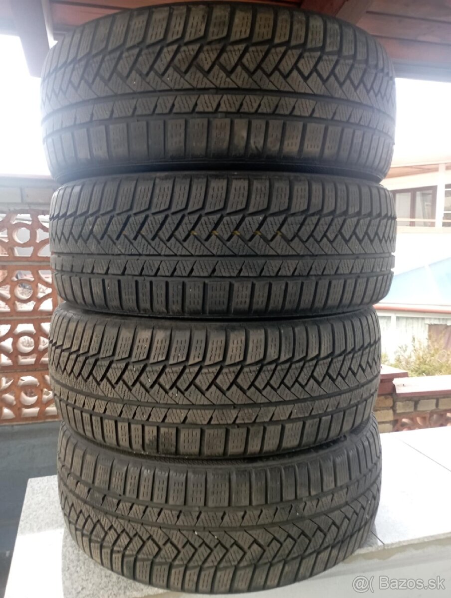 Predám zimné pneumatiky Continental 205/50 R17 V XL