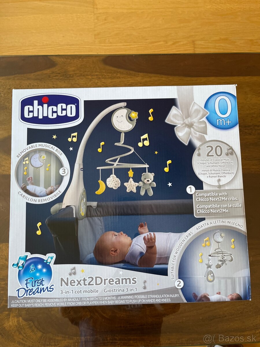 Detsky kolotoč CHICCO Next2Dreams