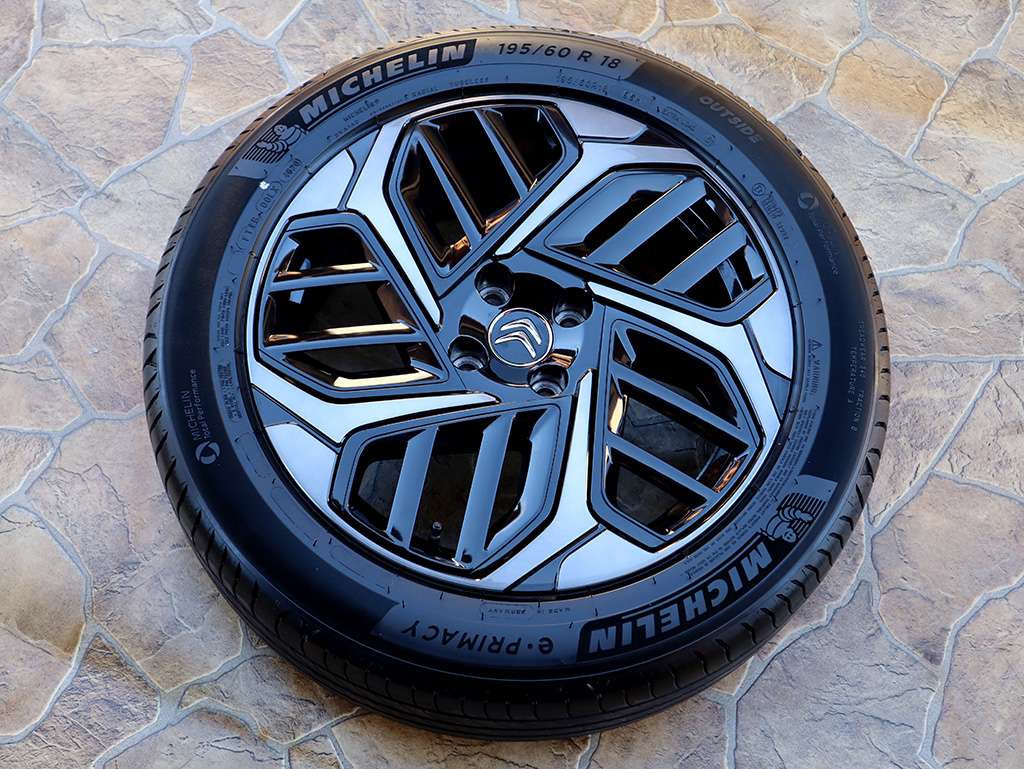 18" Alu kola 4x108 CITROEN C4 eC4 LETNÍ BiCOLOR 