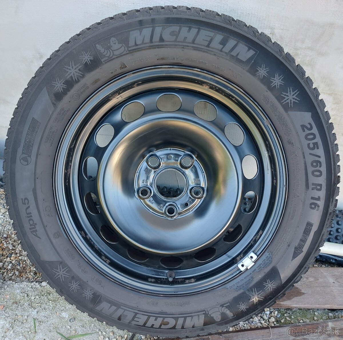 Orig.zimná sada VW - 5x112 r16 + Michelin 205/60 r16