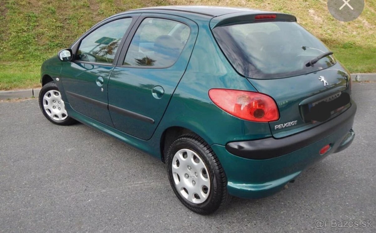 Rozpredám Peugeot  206 na diely