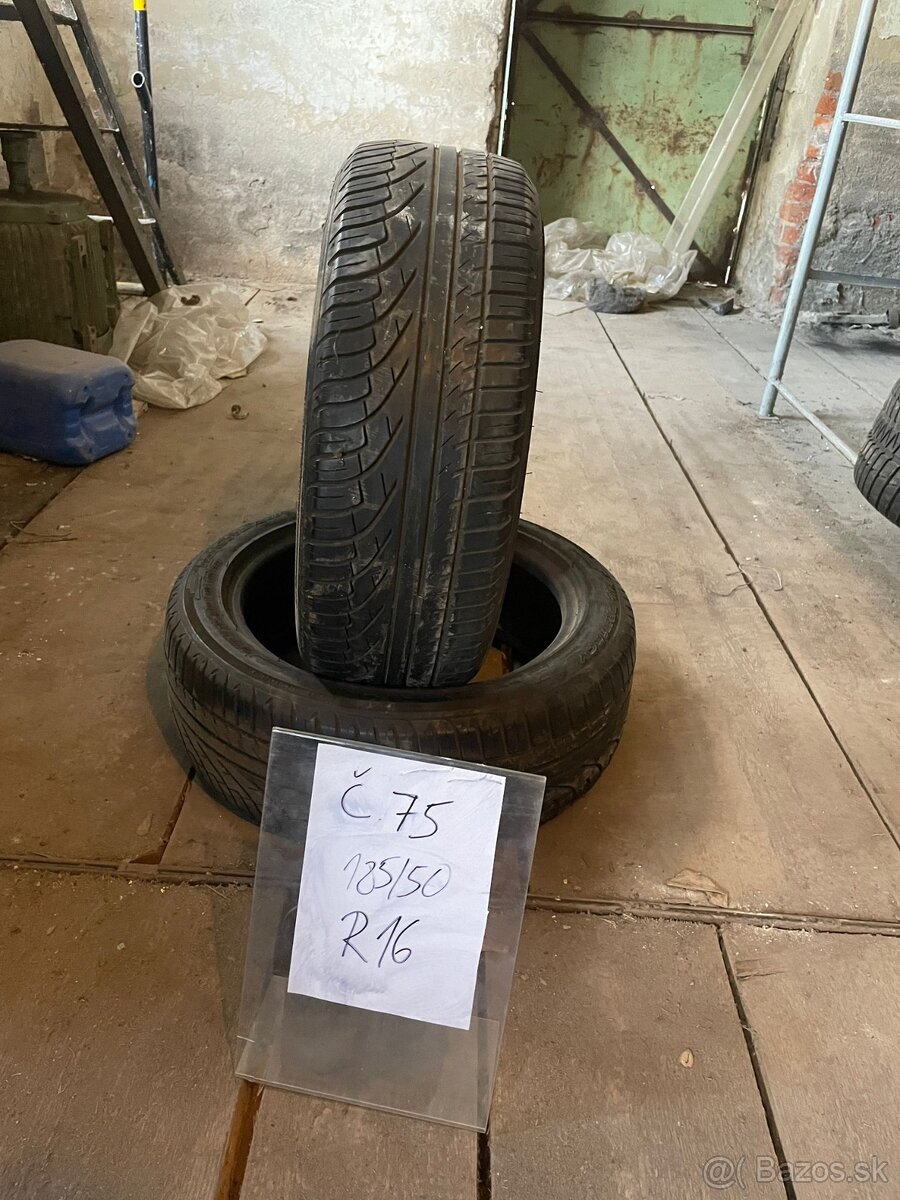 75. Michelin Pilot Primacy 185/50 R16