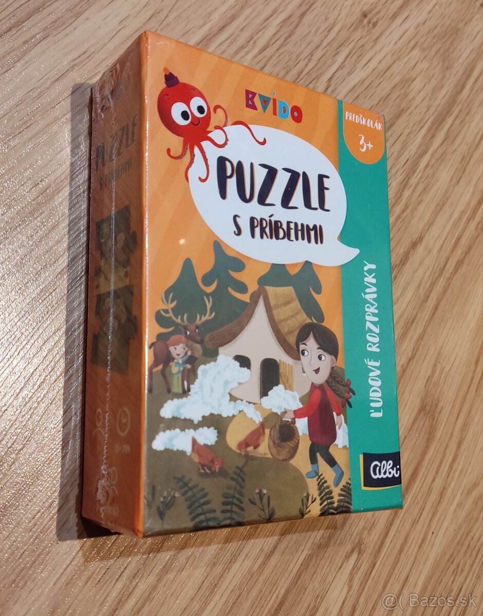 Kvído - Puzzle s príbehmi ALBI - Nové