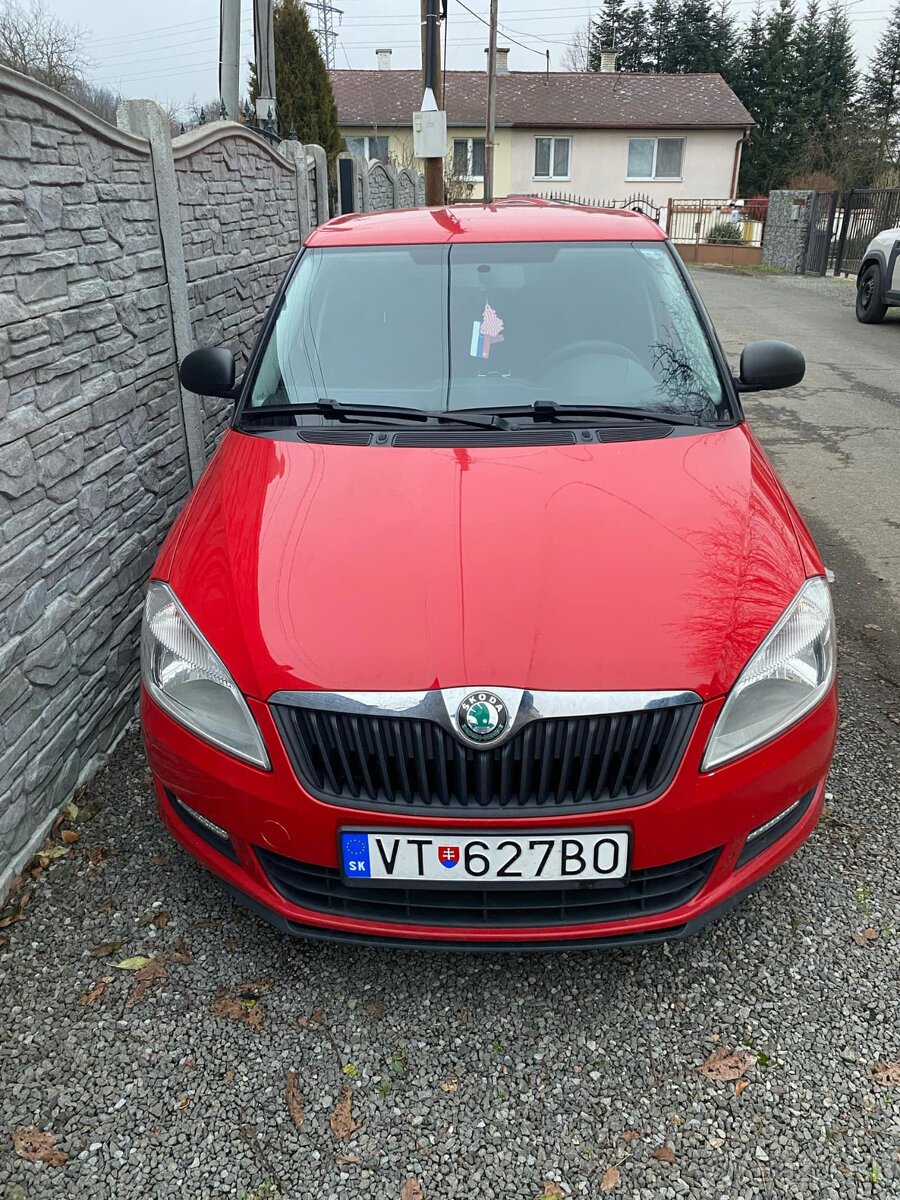 Škoda Fabia 1,2 r.2011 benzín/klima