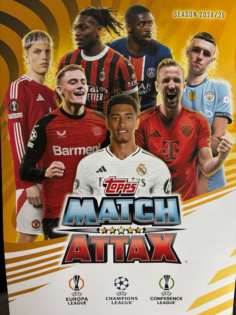 Futbalové karty Match Attax 2024/2025