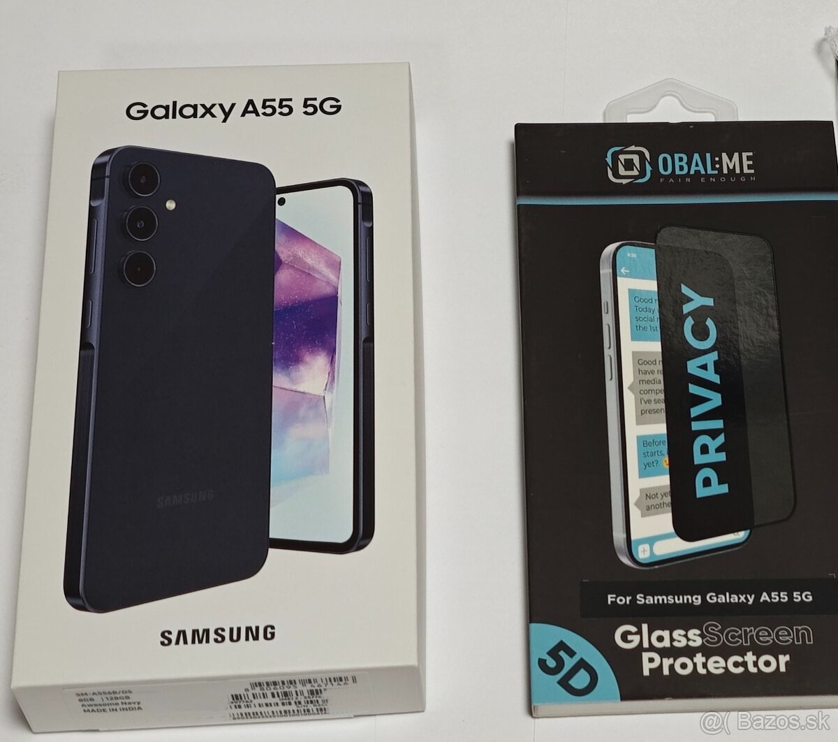 Samsung Galaxy A55 5G 128GB nový + Obal + Ochranné sklo