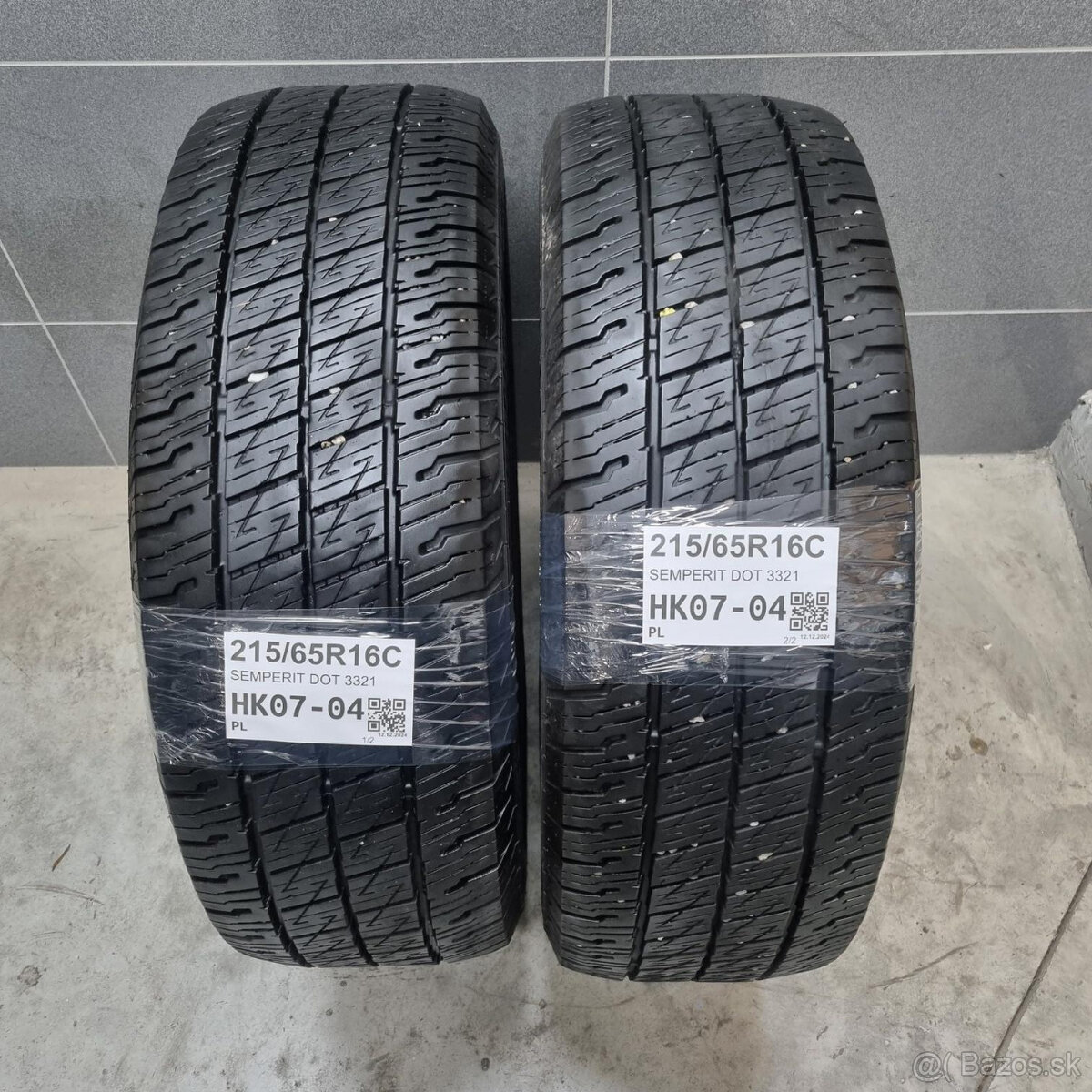 Dodávkové letné pneu 215/65 R16C SEMPERIT DOT3321