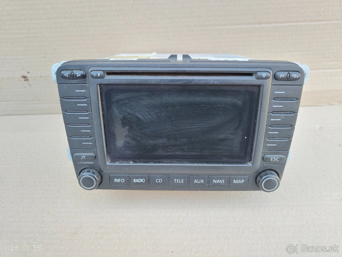 autoradio s navigaciou Skoda Octavia II 2004-2013 1z0035194a