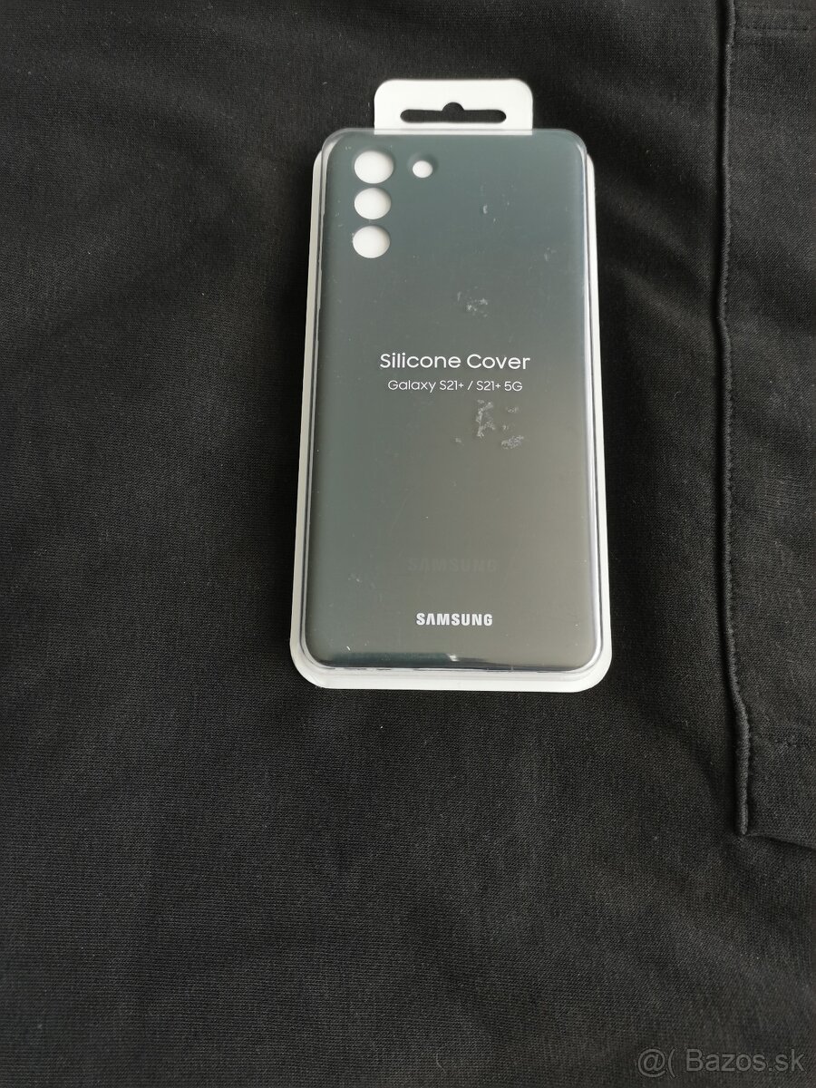 Obal zadný na Samsung S21+ čierny originál