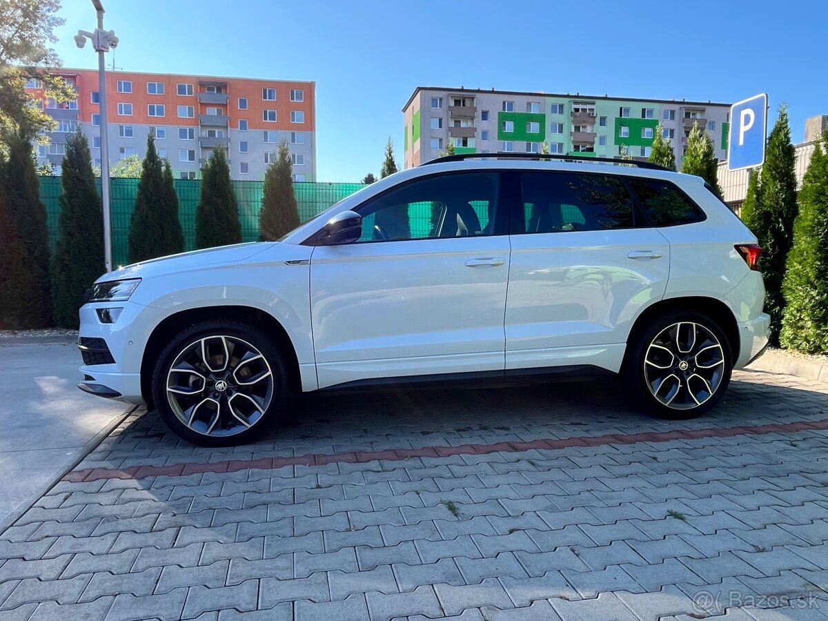 Škoda Karoq Sportline, 4x4 2.0 Tdi, biela metalíza