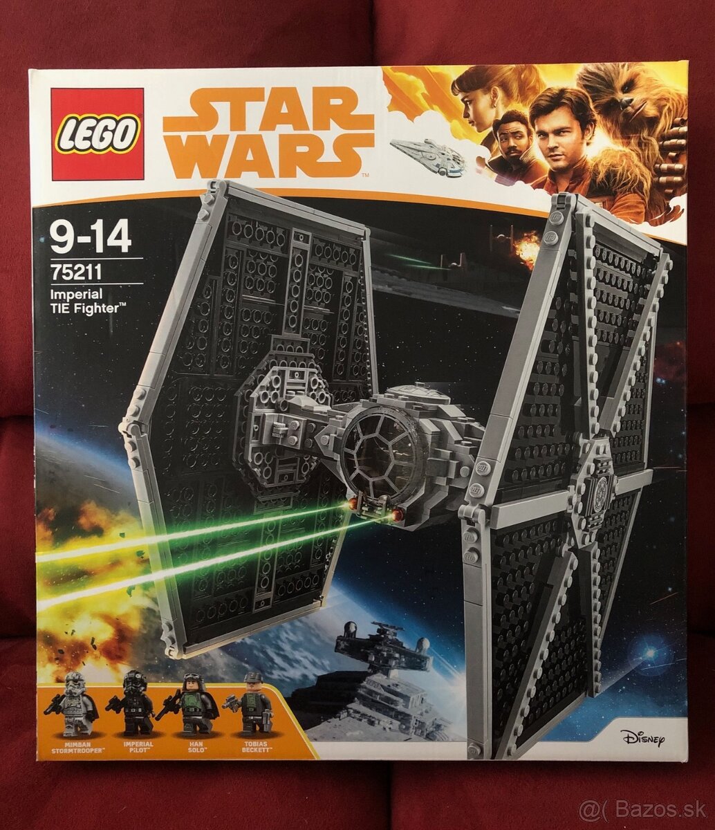 LEGO Star Wars 75211 TIE Stíhačka Impéria - Bez figurek