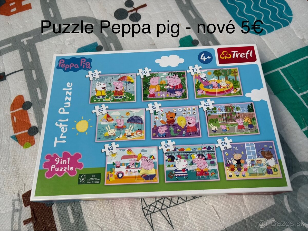 Puzzle peppa pig