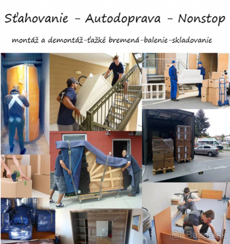 ✔️✔️Sťahovanie -Autodoprava -0918 140 111- NONSTOP