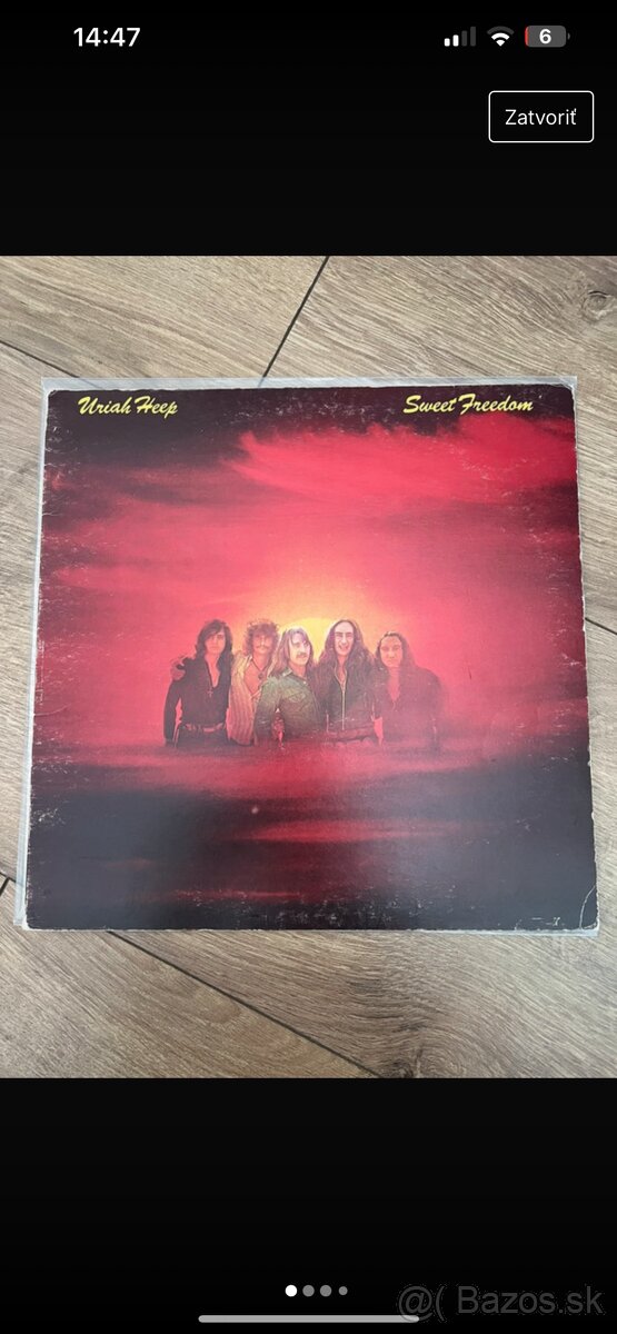 LP Uriah Heep - Sweet Freedom