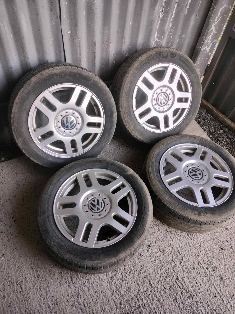 4ks.alu disky orig. VW 5x100 r16