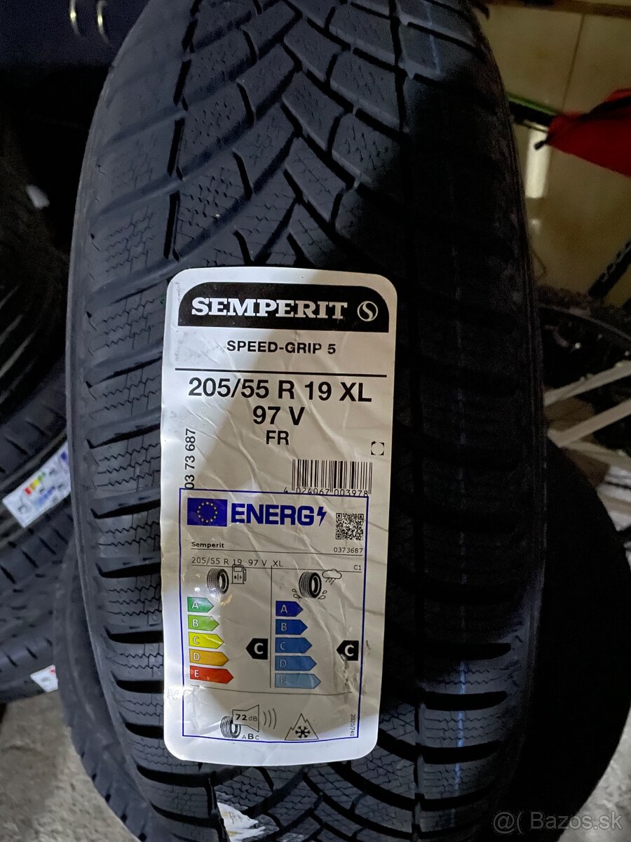 ZIMNE Pneu 205/55 R19 97V SEMPERIT Speed Grip 5