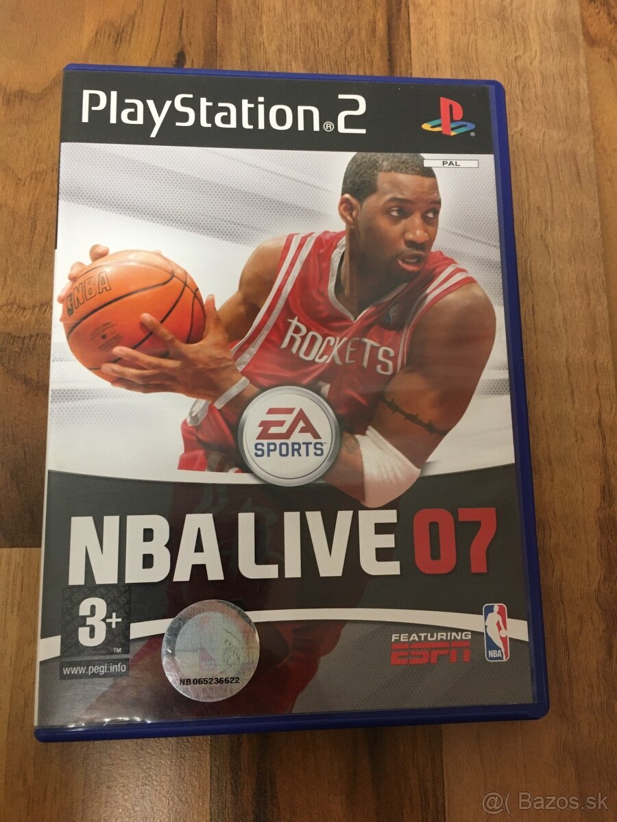 Predám hru NBA LIVE 07 (Playstation 2)