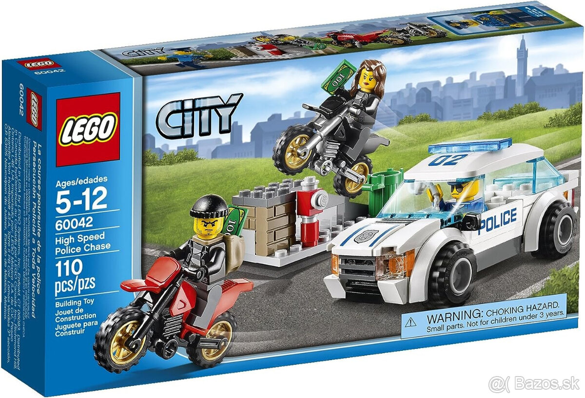 Lego City 60042 Rychla policajna nahanacka