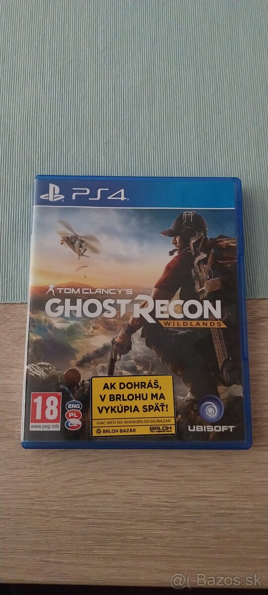 Hra na Ps4 GHOST RECON WILDLANDS