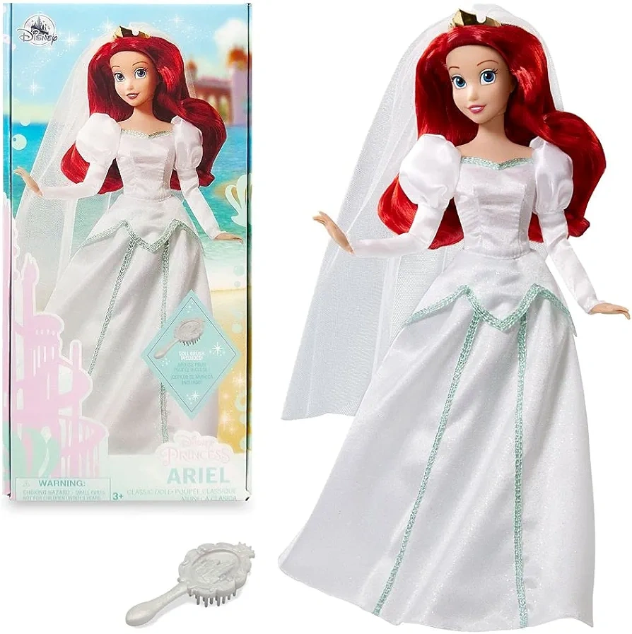 Ariel bábika svadobné šaty, original DISNEY classic doll