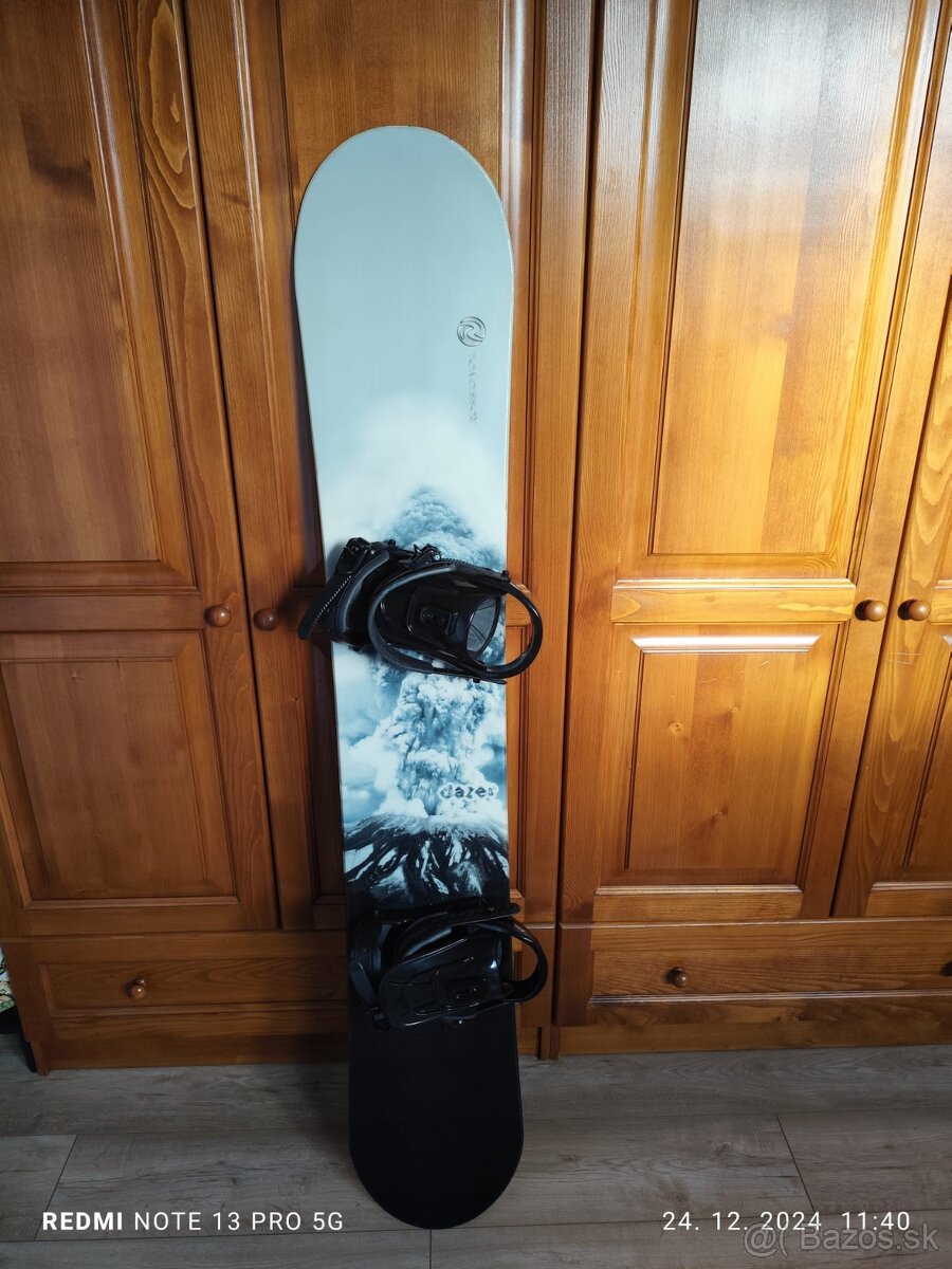 Snowboard Rossignol 165 + topanky 9