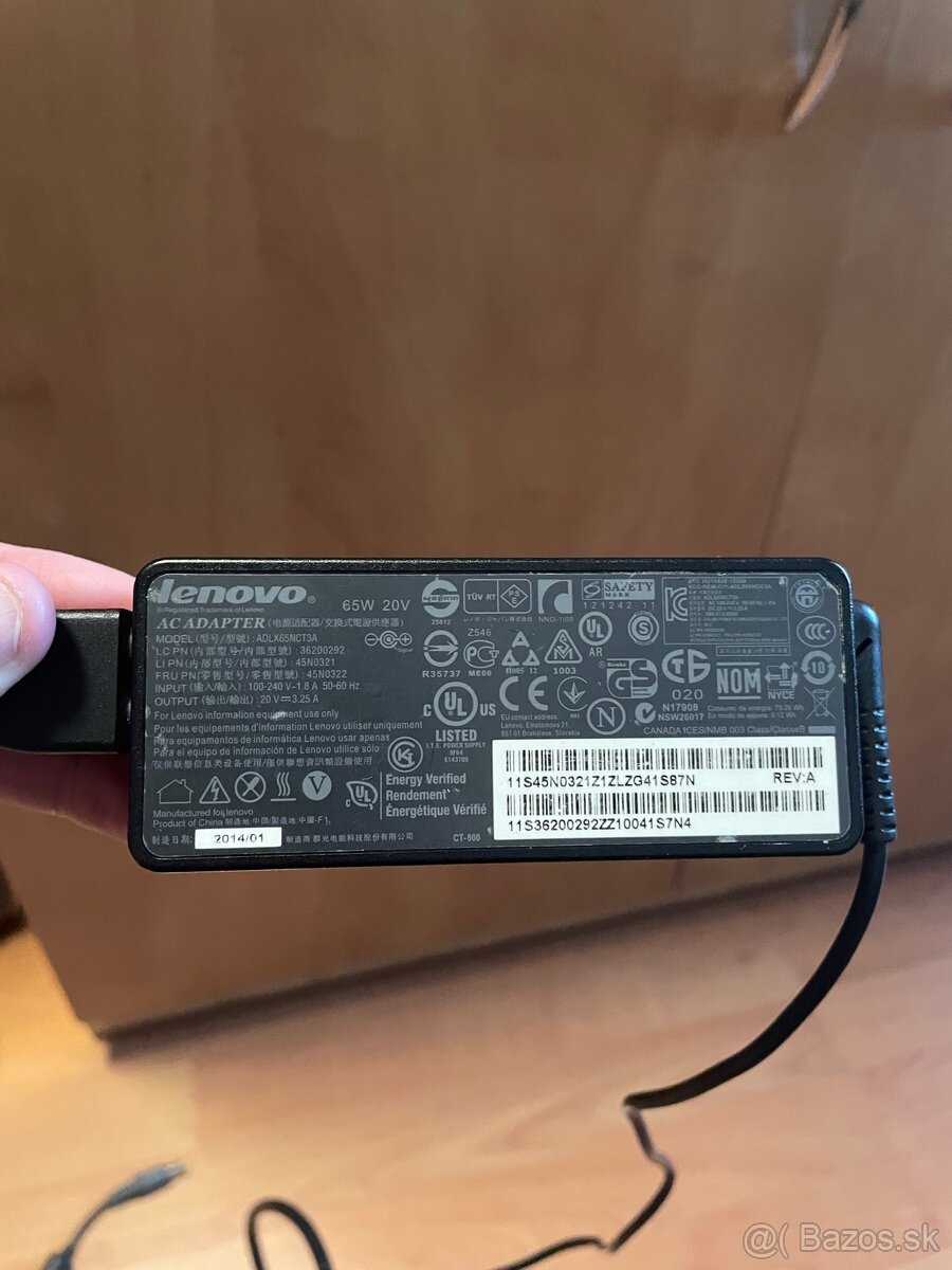 Lenovo Adaptér 65W 20V