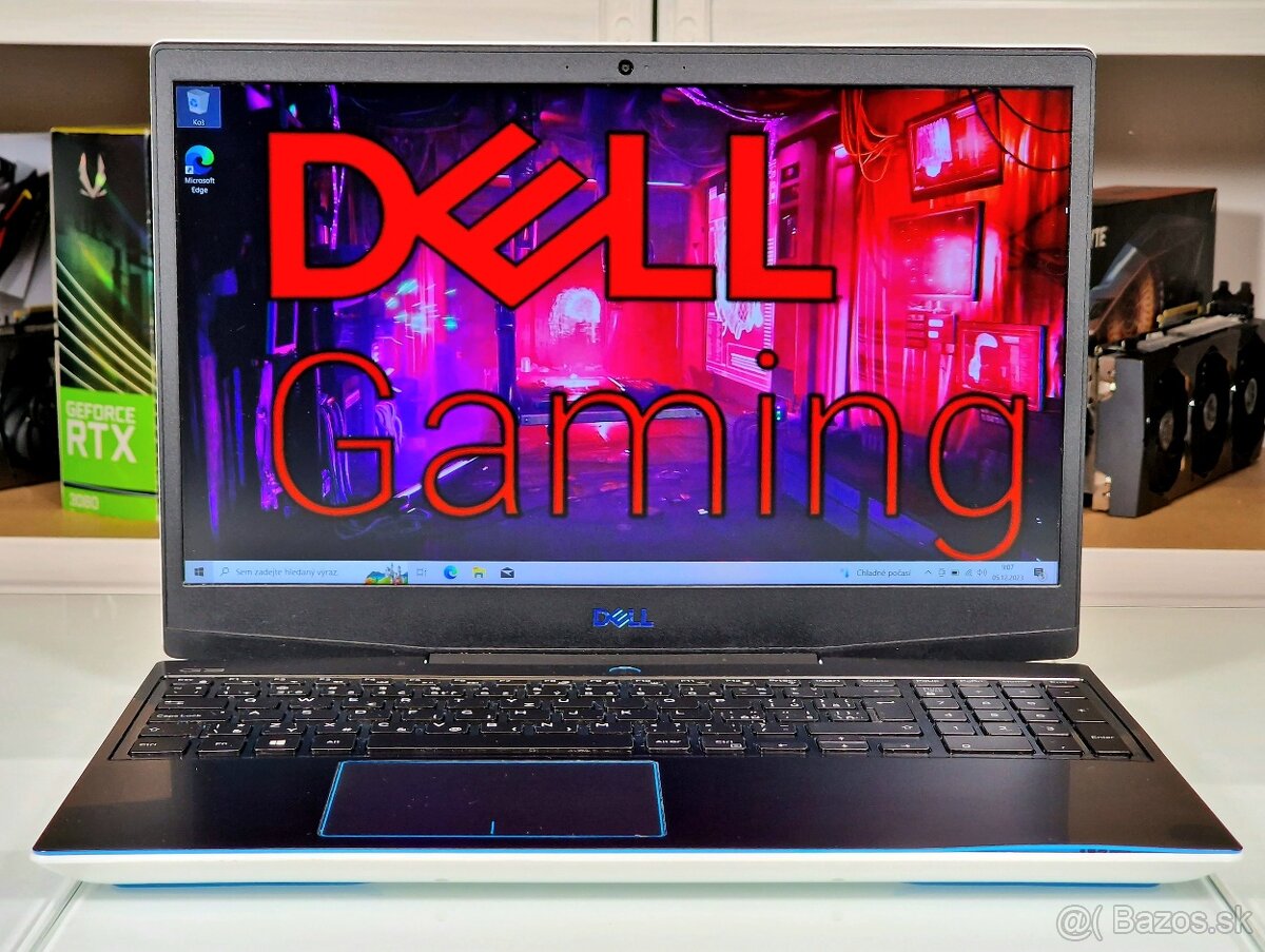 Herný notebook DELL GAMING | i7-9750H | 16GB | 1660Ti 6GB