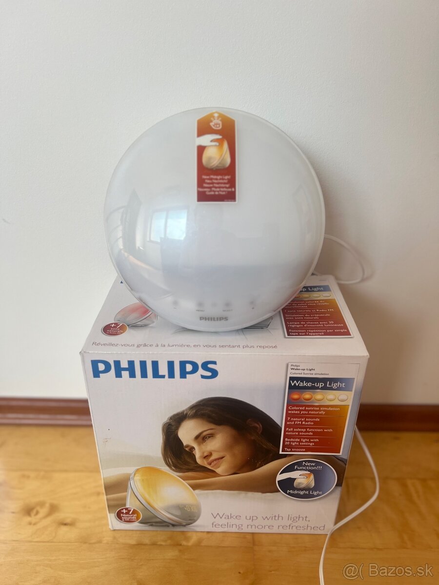 PHILIPS budík alarm Wake-Up Light (nový v krabici)