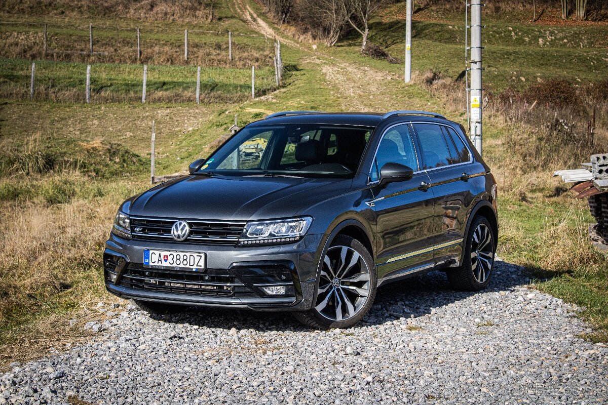 VW Tiguan R-line 2.0 TDI 140kW DSG 4Motion, Nelakované